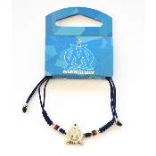 Bracelet OM perle MIYUKI, logo ajouré Silver