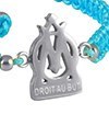 Bracelet OM logo Silver