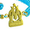 Bracelet OM logo gold	 	